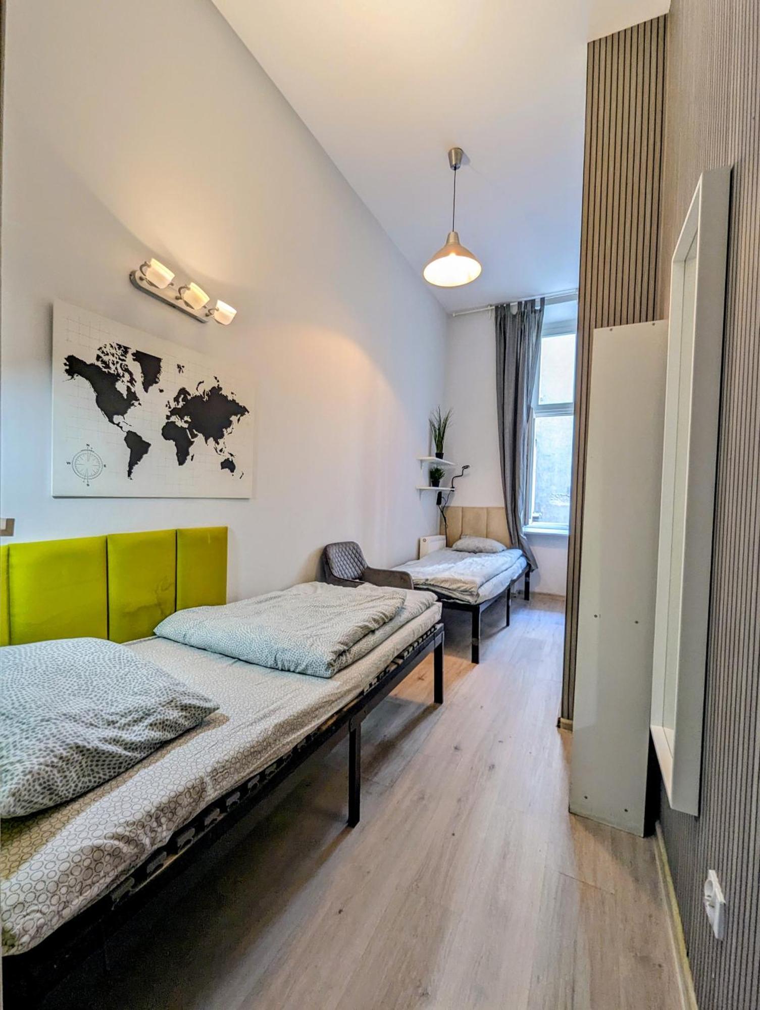 Centrum Fabryczna Rooms Lodž Pokoj fotografie